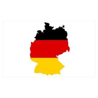Wall Art  Posters  German Flag (shape) Poster
