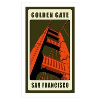 Wall Art  Posters  Golden Gate Poster