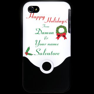 Damon Gifts  Damon iPhone Cases  Happy Holidays, Damon & You