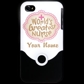 Personalized Worlds Greatest Nurse iPhone Case by bestoccupationt