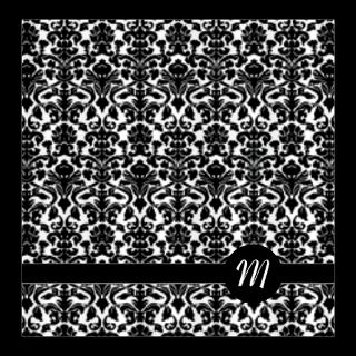 Black Damask Shower Curtain by InspirationzStore