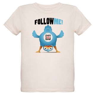 Advertising Gifts  Advertising T shirts  Twitter Bird QR Code T