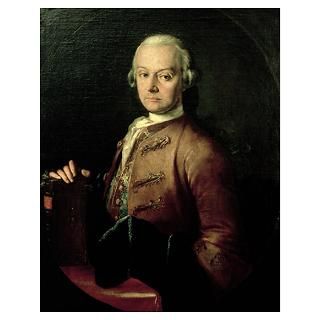 Johann Georg Leopold Mozart (1719 87), father of W Poster