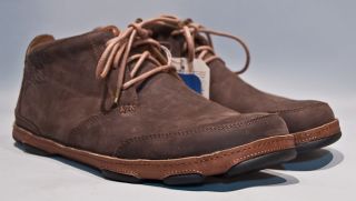 New Olukai Kamuela $190 Mens Shoes Dark Wood Toffee US 11 5 EU 44 5