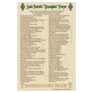 Wall Art  Posters  St Patricks Breastplate Poster