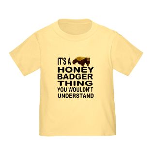 Animal Gifts  Animal T shirts  honey badger thing T