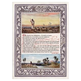 Wall Art  Posters  THE LORDS PRAYER PSALM 23