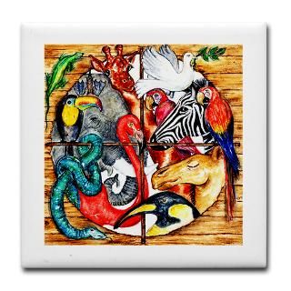Ark animals Tile Coaster