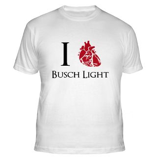 Love Busch Light T Shirts  I Love Busch Light Shirts & Tees