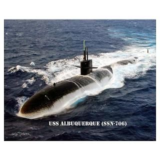 Wall Art  Posters  USS ALBUQUERQUE Poster