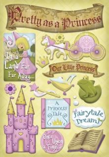Karen Foster Princess Dreams Fairytale Crowns 12x12 2pc