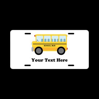 School Bus License Plate Covers  School Bus Front License Plate