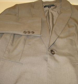 Nine West DK Champagne Jacket Blazer Skirt Suit Sz 14 16 $240