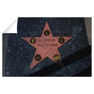 Wall Art  Wall Decals  Hollywood Walk of Fame Star