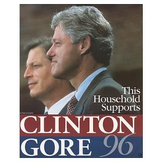 Wall Art  Posters  Clinton Gore 1996 Poster