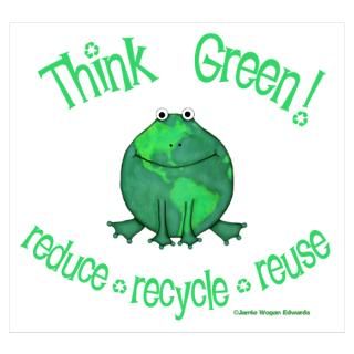 Wall Art  Posters  Earth Day Frog Poster