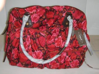 MZ Wallace Kate Diaper Bag in Rose Print New