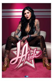 Kat Von D   LA Ink * Poster * Tattoo Body Art * Brand New