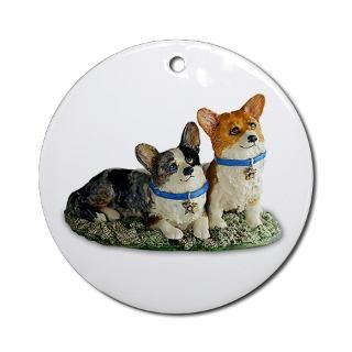 The Watching 2011 Ornament (Round)  The Watching  CorgiAid