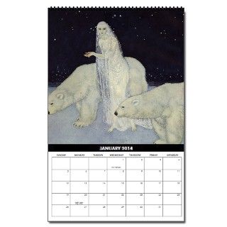 Edmund Dulac 2010 Art Calendar by artpassions