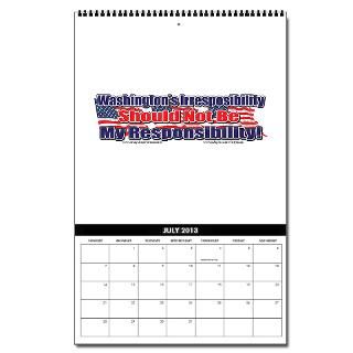 Bush, Miss Me Yet? Vertical 2013 Wall Calendar by missmeyetbushy