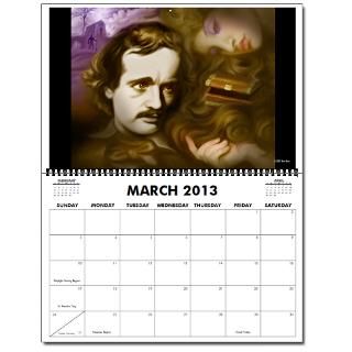 Poe Oversized 2013 Wall Calendar by poegallery