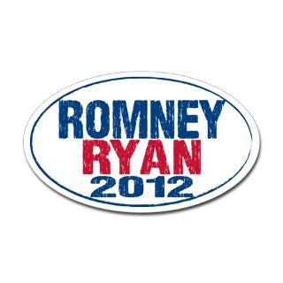Stickers  Romney Ryan 2012 di Sticker (Oval