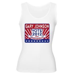Tank Tops  Gary Johnson 2012 Womens Tank Top