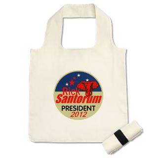 2012 Gifts  2012 Bags  Santorum 2012 Reusable Shopping Bag