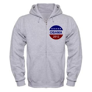 12 Gifts  12 Sweatshirts & Hoodies  Obama 2012 Zip Hoodie