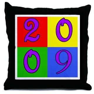 Colorblock 2009 Throw Pillow  Color Block 2009 T shirts and Gifts
