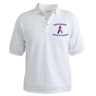 Barry Polos  2010Hope 2012Change Golf Shirt