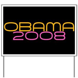 2008 Gifts  2008 Yard Signs  Obama 2008 Yard Sign