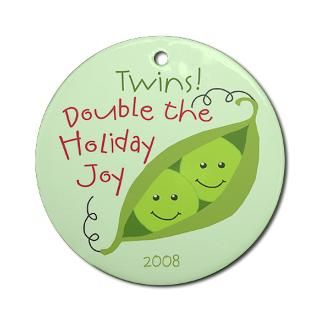 Twins Double the Holiday Joy 2008 Ornament for $12.50