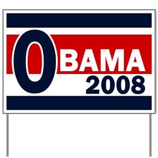 Obama 2008 Yard Sign  Barack Obama 2008 Campaign Retro