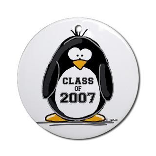 Class of 2007 Penguin Ornament (Round) for $12.50