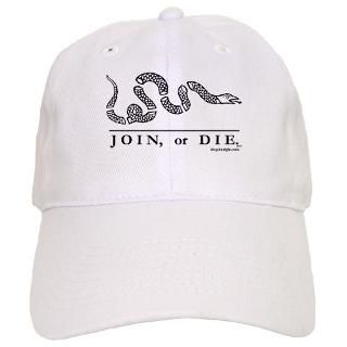 2009 Gifts  2009 Hats & Caps  Join or Die Baseball Cap