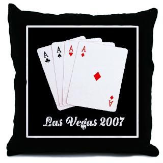 Las Vegas 2007 Aces Throw Pillow