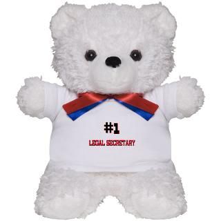 Number 1 LEGAL SECRETARY Teddy Bear for $18.00