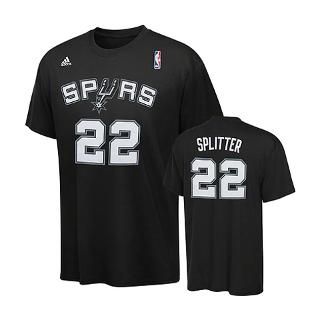 Tiago Splitter adidas Black Name and Number San An for $24.99