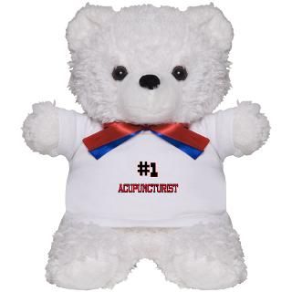 Number 1 ACUPUNCTURIST Teddy Bear for $18.00