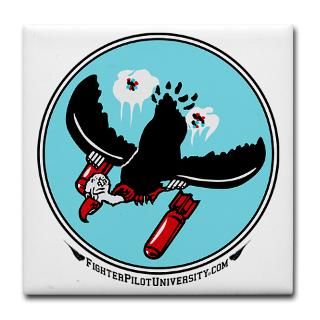 511th TFS Vultures Tile Coaster  511th Tactical Fighter Squadron