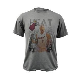 Ray Allen adidas White Name and Number # 34 Miami Heat T Shirt by