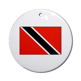 National Flag of Trinidad & Tobago Ornament (Round  Flag of