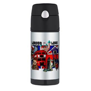 London Love Thermos?? Bottle (12oz)