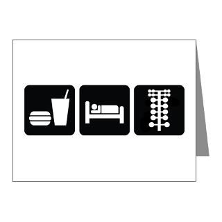 Auto Gifts  Auto Note Cards  Eat Sleep Drag Note Cards (Pk of 10)