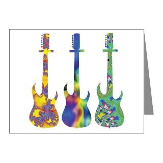 Gifts  Colorful Note Cards  Guitar Trio Note Cards (Pk of 10