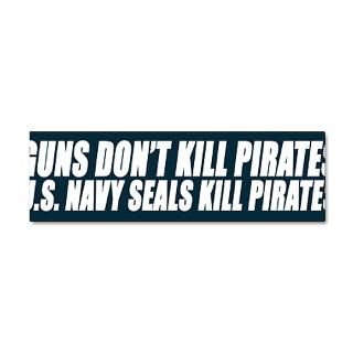 Guns Dont Kill Pirates 36x11 Wall Peel