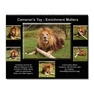 Gifts  Africa Home Office  12 Big Cat Collages Wall Calendar
