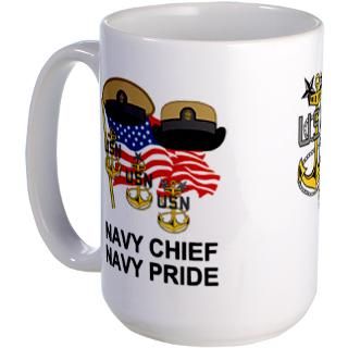 Navy Chief   Navy Pride 15 Ounce Mug